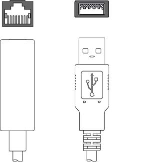 KDS ET-RJ45-A-USB3-A-P4-000
